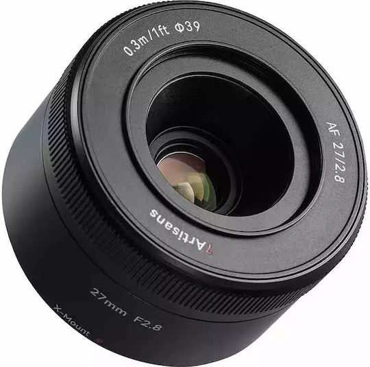7artisans Crop Φωτογραφικός Φακός Σταθερός για Fujifilm X Mount Μαύρος