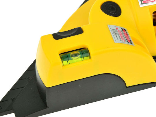 Geko Γραμμικό Αλφάδι Laser Κόκκινης Δέσμης 1.5V με Εύρος Εργασίας 5m