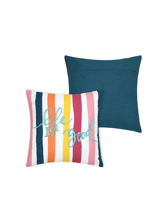 Sofa Cushion S-F Dolce 100% Cotton Multicolour 40x40cm