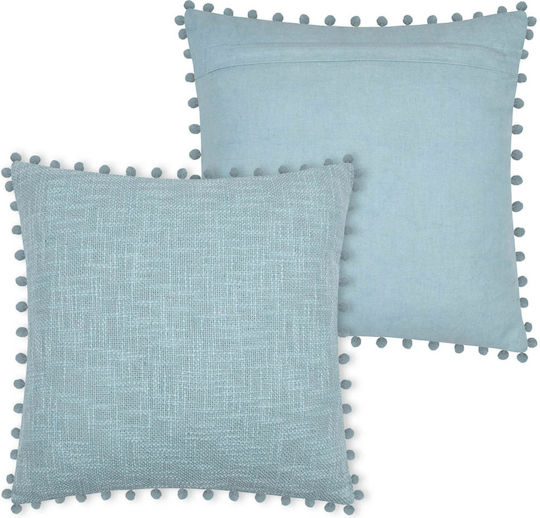 Μαξιλάρι Καναπέ S-f Sanchez από 100% Βαμβάκι Celadon C0b216002 40x40εκ.