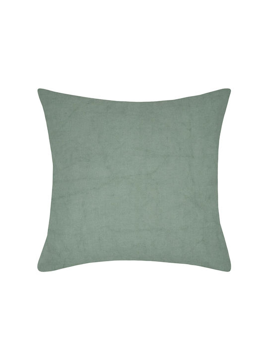 Decorative Pillow Case S-f Loris from 100% Cotton Green C0d129007h 40x40cm.