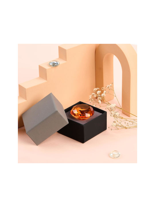 Mâner Pentru Mobilier Din Cristal În Culoare Portocalie Diametru 40mm