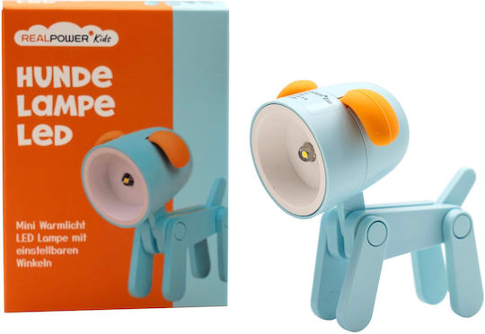 RealPower Dekorative Lampe Blau