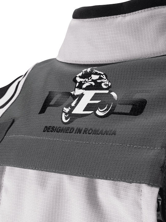 Carpathian Series Bărbătesc Geacă de motocicletă 4 Sezoane Waterproof Gri