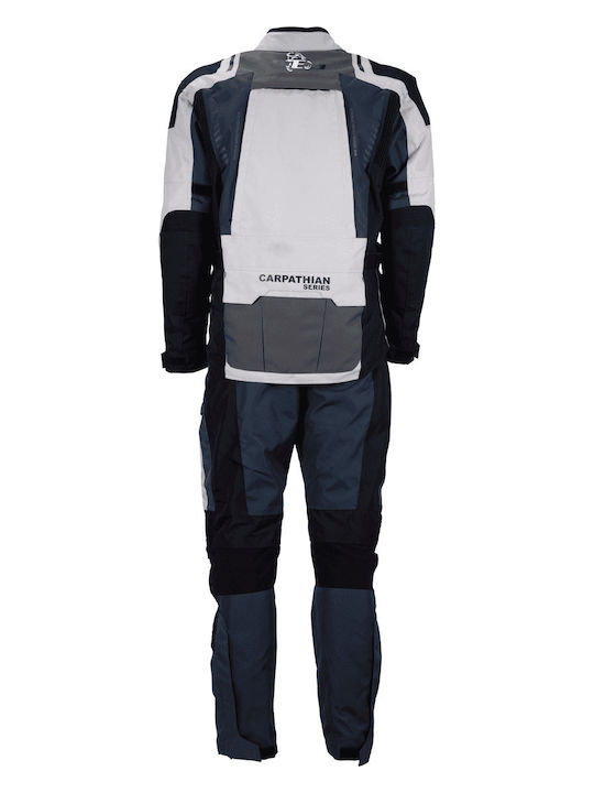 Carpathian Series Bărbătesc Geacă de motocicletă 4 Sezoane Waterproof Gri