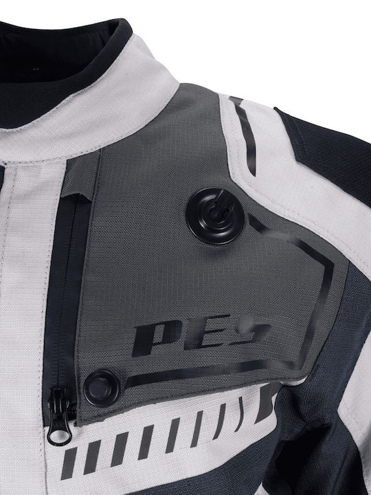 Carpathian Series Bărbătesc Geacă de motocicletă 4 Sezoane Waterproof Gri