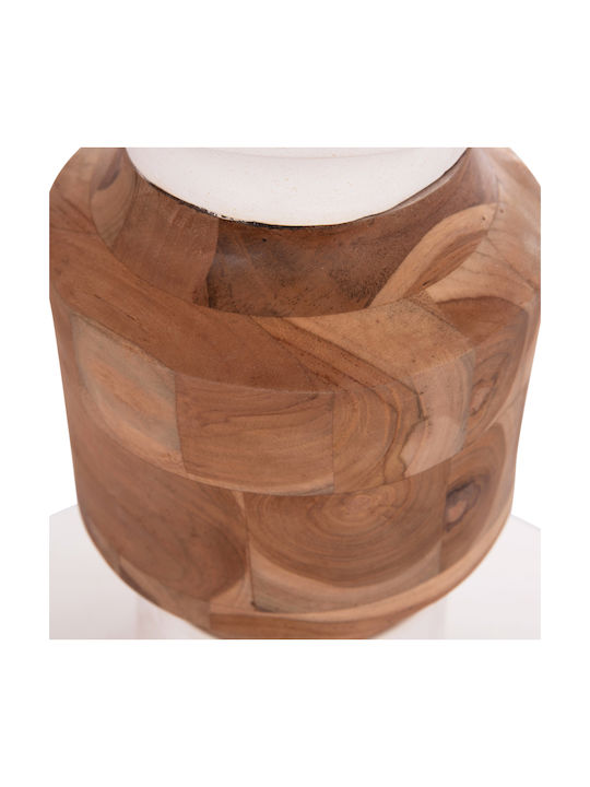HomeMarkt Decorative Vase Nebula White 60x60x116cm