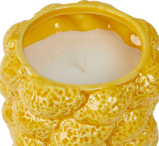 Αρωματικό Κερί Lemon σε Βάζο με Άρωμα Λεμόνι 330gr