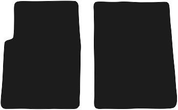 Wielganizator Front Mats 2pcs for Hyundai Galloper 1991-2003 Black