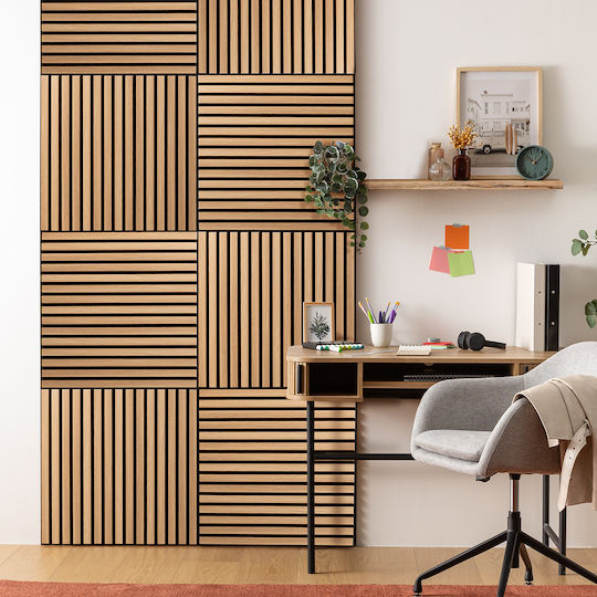 3D Πάνελ Τοίχου από MDF με Κόλλα / Βιδωτό Μπεζ 60x60εκ. 3D Πάνελ Τοίχου από MDF με Κόλλα / Βιδωτό Μπεζ 60x60εκ.