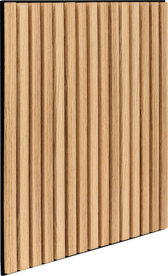 3D Πάνελ Τοίχου από MDF με Κόλλα / Βιδωτό Μπεζ 60x60εκ.