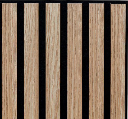 3D Πάνελ Τοίχου από MDF με Κόλλα / Βιδωτό Μπεζ 60x60εκ.