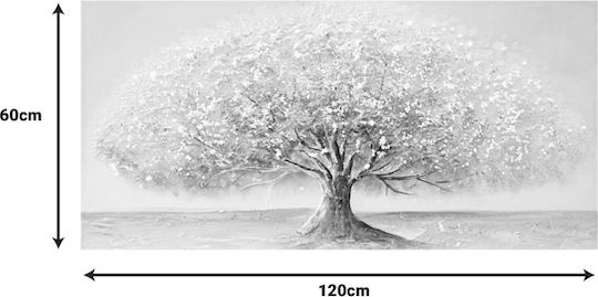 Inart Arbony σε Καμβά 120x60 cm