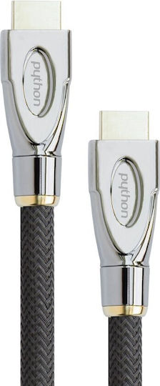 Python HDMI 2.1 Ultra High Speed 48Gbps 4K 120Hz HDR VRR Cable HDMI Male - HDMI Male 2m Black