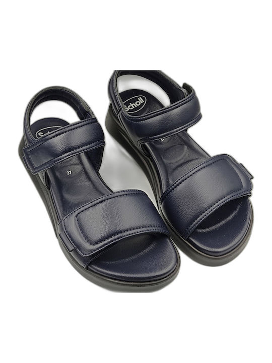 Scholl Cuba Σανδάλια Navy Μπλε