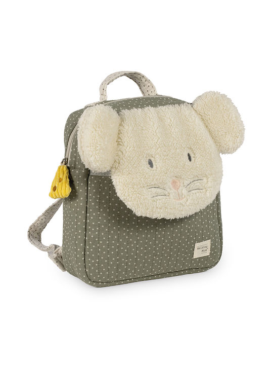 Walking Mum Poppy Mouse Ученическа Раница За Рамо Детска Градина Зелена