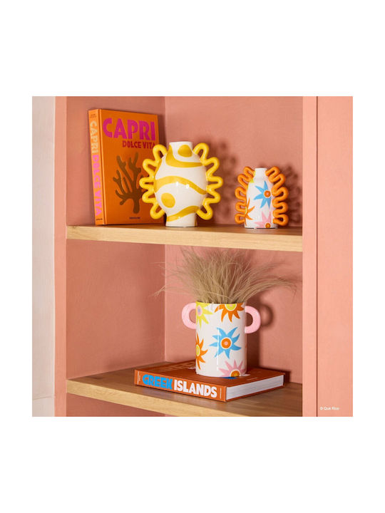 Que Rico Decorative Vase Multicolour 19.5x14.5x22.5cm