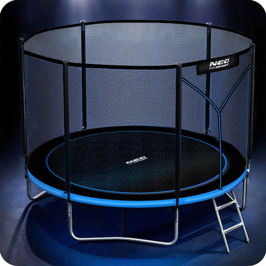 NEO Sport Trampolin Draußen Durchmesser 312cm mit Netz & Leiter