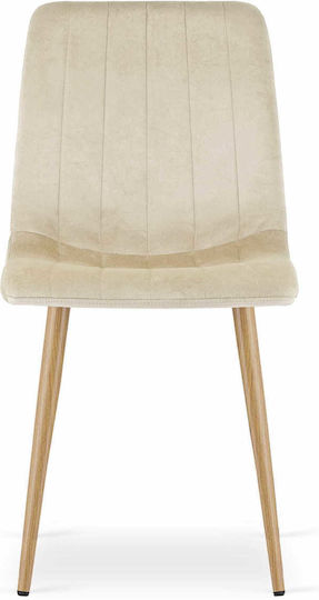 Chair Kitchen Lava 45x55x86cm Light Beige