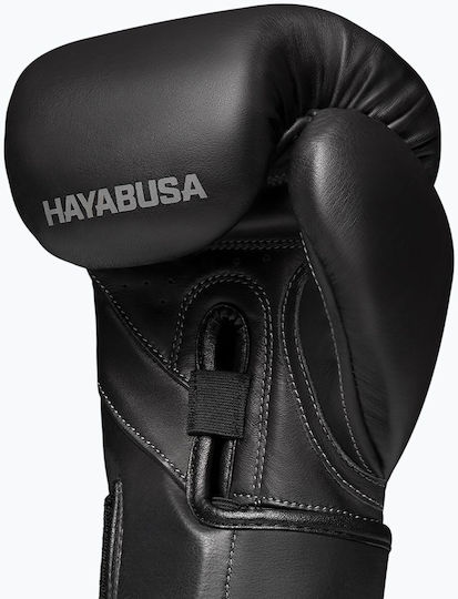 Hayabusa T3 Kanpeki Leather Boxing Sack Gloves Black