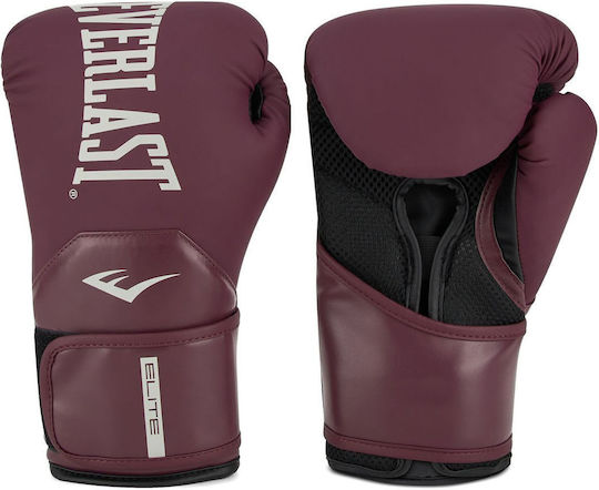 Everlast Elite 2 Boxing Gloves for Match Red