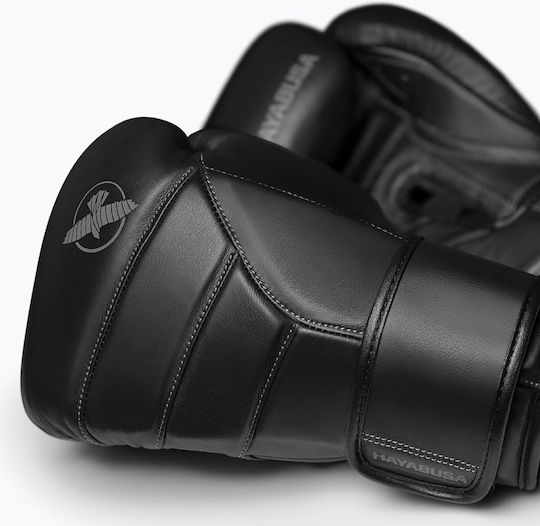 Hayabusa T3 Kanpeki Leather Boxing Sack Gloves Black