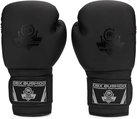 DBX Bushido Bushido Boxhandschuhe aus Kunstleder Schwarz