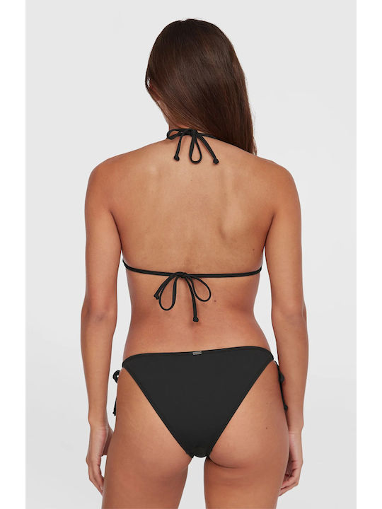 Bikini Set Top & Slip Bottom Black