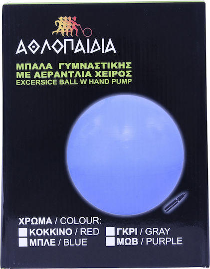 Athlopaidia Balls Pilates 85cm , 2kg in Blue Color