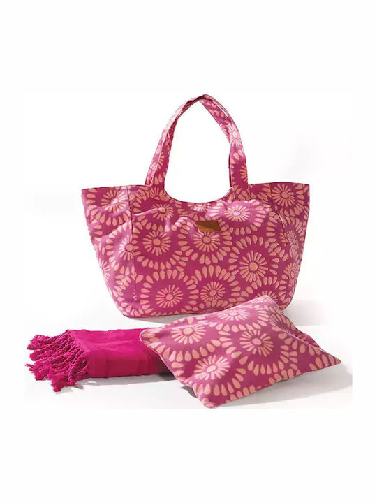 Nef-Nef Homeware Lorein Frottee Strandtasche Rote