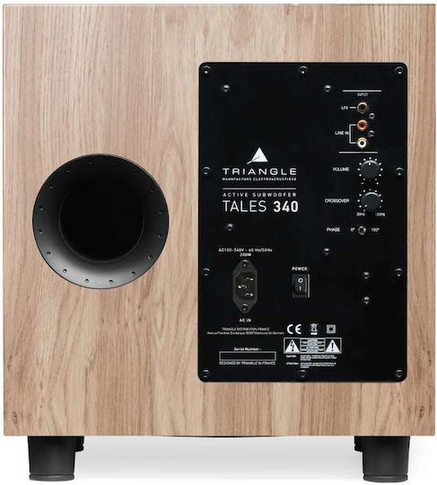 Triangle Tales 340 Active Subwoofer with Speaker 10" 200W