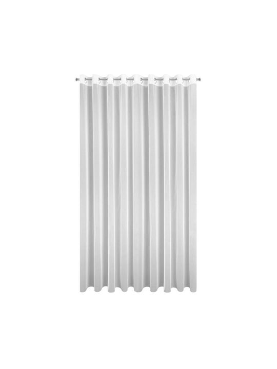 Eurofirany Vorhang mit Grommet Esel Weiß 250x350cm