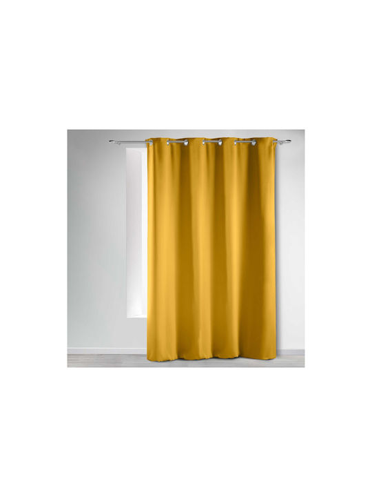 Spitishop Verdunkelungsvorhang mit Grommets L-c Occult Gelbe 135x280cm
