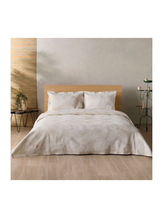 Kentia Odyssy Decke King Size 260x260cm Ecru
