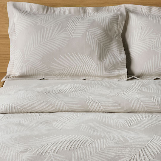 Kentia Odyssy Κουβέρτα King Size 260x260εκ. Εκρού