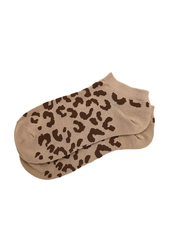 Gift-Me Women's Socks Light Brown Gift-Me Women's Socks Light Brown