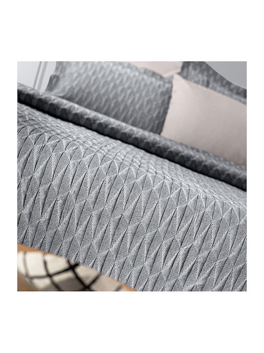 Guy Laroche Medici Pique Blanket Super King 245x260cm Anthracite