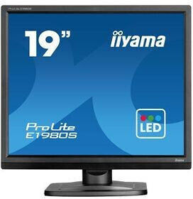 Iiyama ProLite E1980S-B1 TN Monitor 19" 1280x1024 with Response Time 3ms GTG