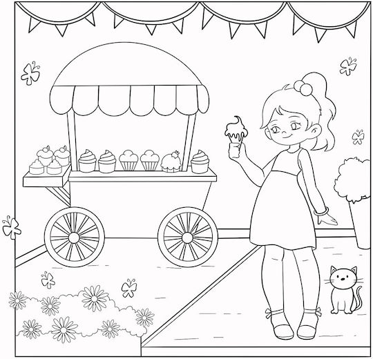 Coloring Book Sunshine Smiles