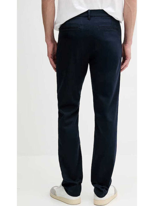 Trousers Chino in Slim Fit Dark Blue