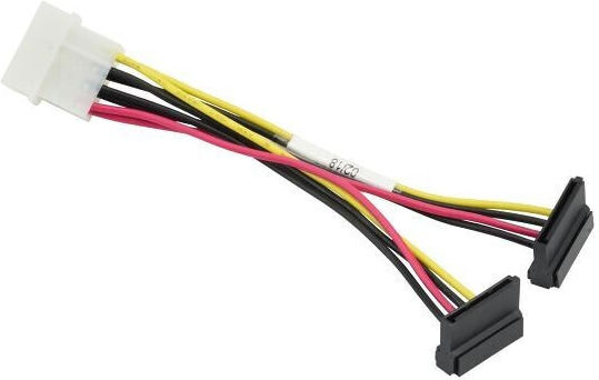 Supermicro 300mm SATA Stromkabel 1 zu 2 SATA