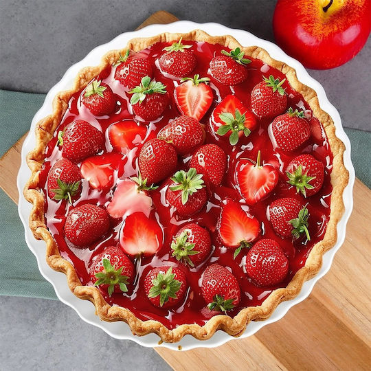Orion Ceramic Ceramic Tart Baking Pan 24.5x24.5x4cm