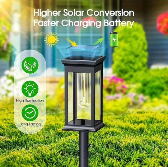 Spiked Solar Light Traffic light 5W with Cold White Light