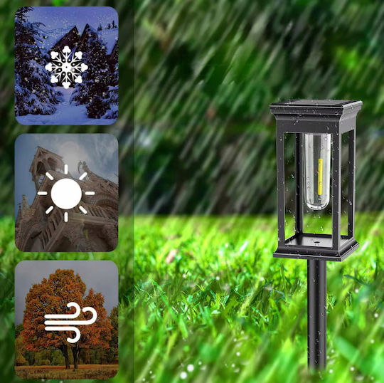 Spiked Solar Light Traffic light 5W with Cold White Light