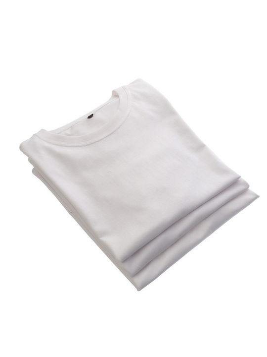Herren Unterhemden White 3Packung