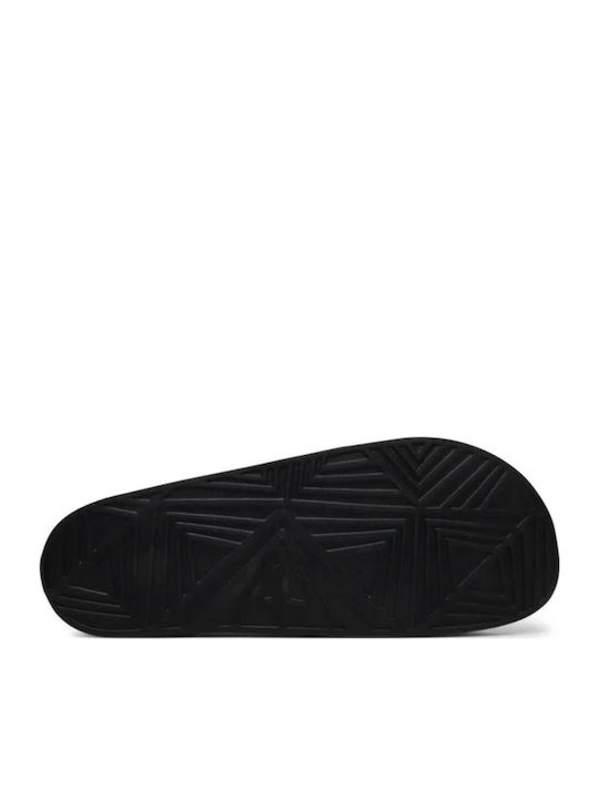 Herren Slides Schwarz FMJBAHELE03 Black