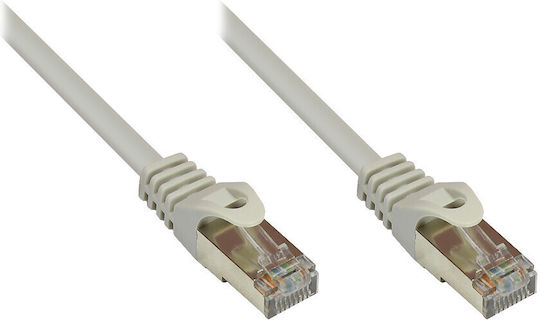 Good Connections S/FTP Cat.5e (Gigabit) Мрежов Кабел Ethernet 0.5м Сив