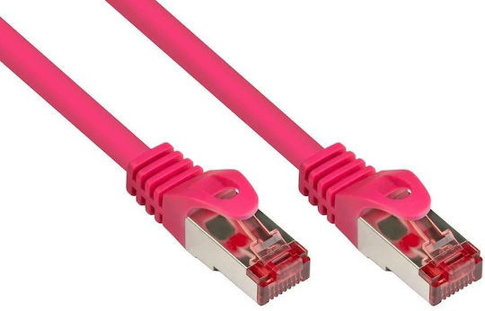 Good Connections S/FTP Кат.6 (Gigabit) Мрежов Кабел Ethernet 10м Лилав