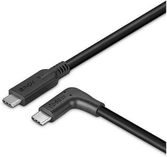 Lindy USB 2.0 Cable USB-C male - USB-C Black 1m (32019)