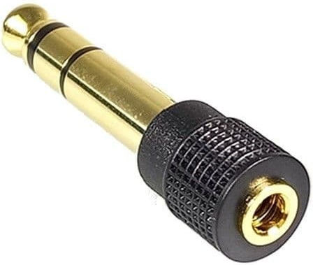 KAL Electronics Μετατροπέας 6.3mm male σε 3.5mm female Χρυσό 1τμχ XS-P044